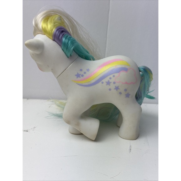 1984 G1 My Little Pony Raincurl Rainbow - Picture 9 of 9